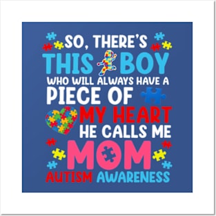 Autism Mom, Autism Awareness, Mothers Day Posters and Art